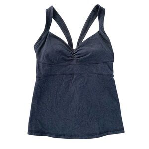 Lululemon Athletic Top Charcoal Grey Women’s Size 4-6